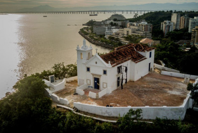 Obras seguem na primeira Ilha Museu do Brasil
