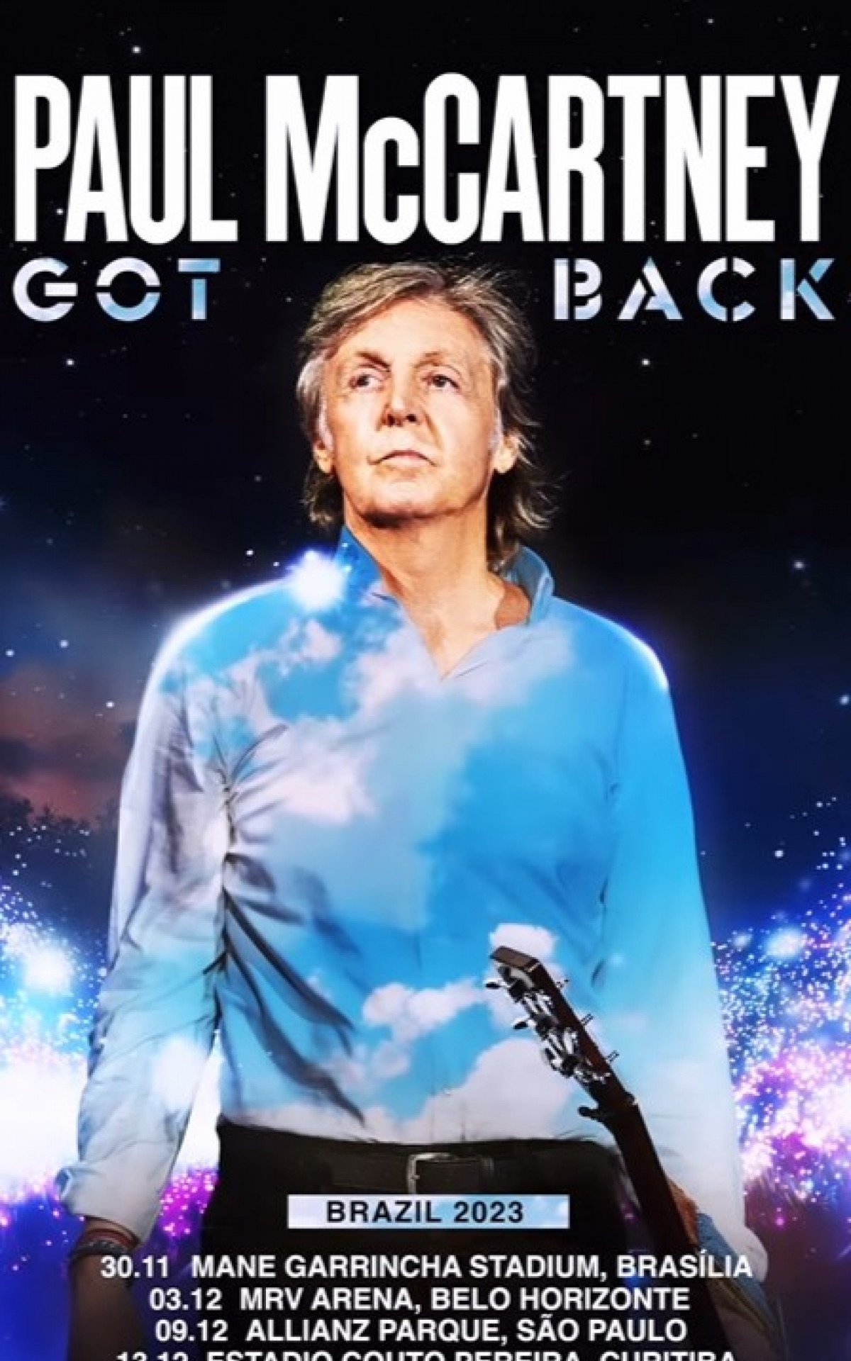 Paul McCartney impressiona com gírias brasileiras durante shows em São Paulo:  'O pai tá on