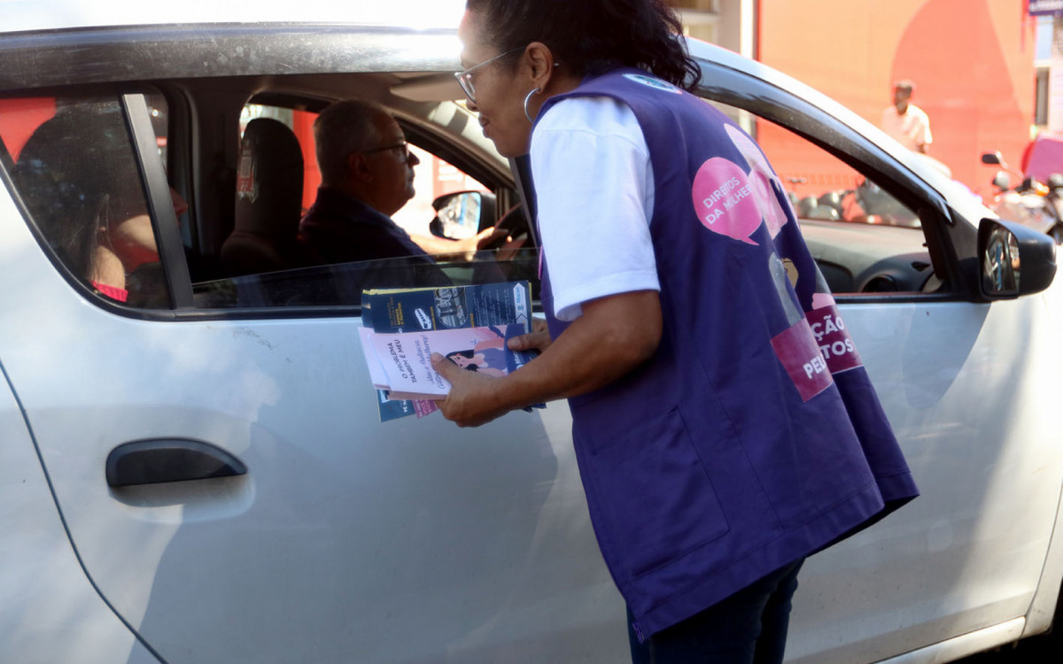 Ação foi realizada nesta segunda-feira (07)
