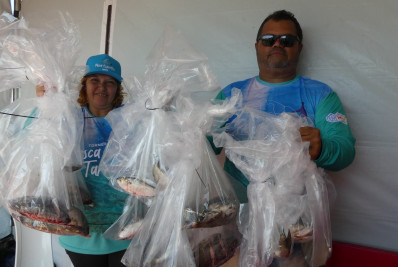 Torneio de pesca esportiva com tarrafa movimentou o Boqueirão, em Maricá