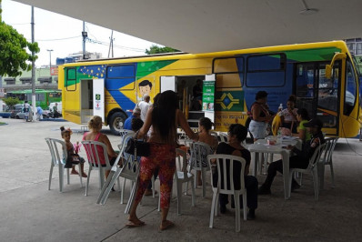 Xerém recebe ônibus ambulatorial do Brasil Sem Alergia