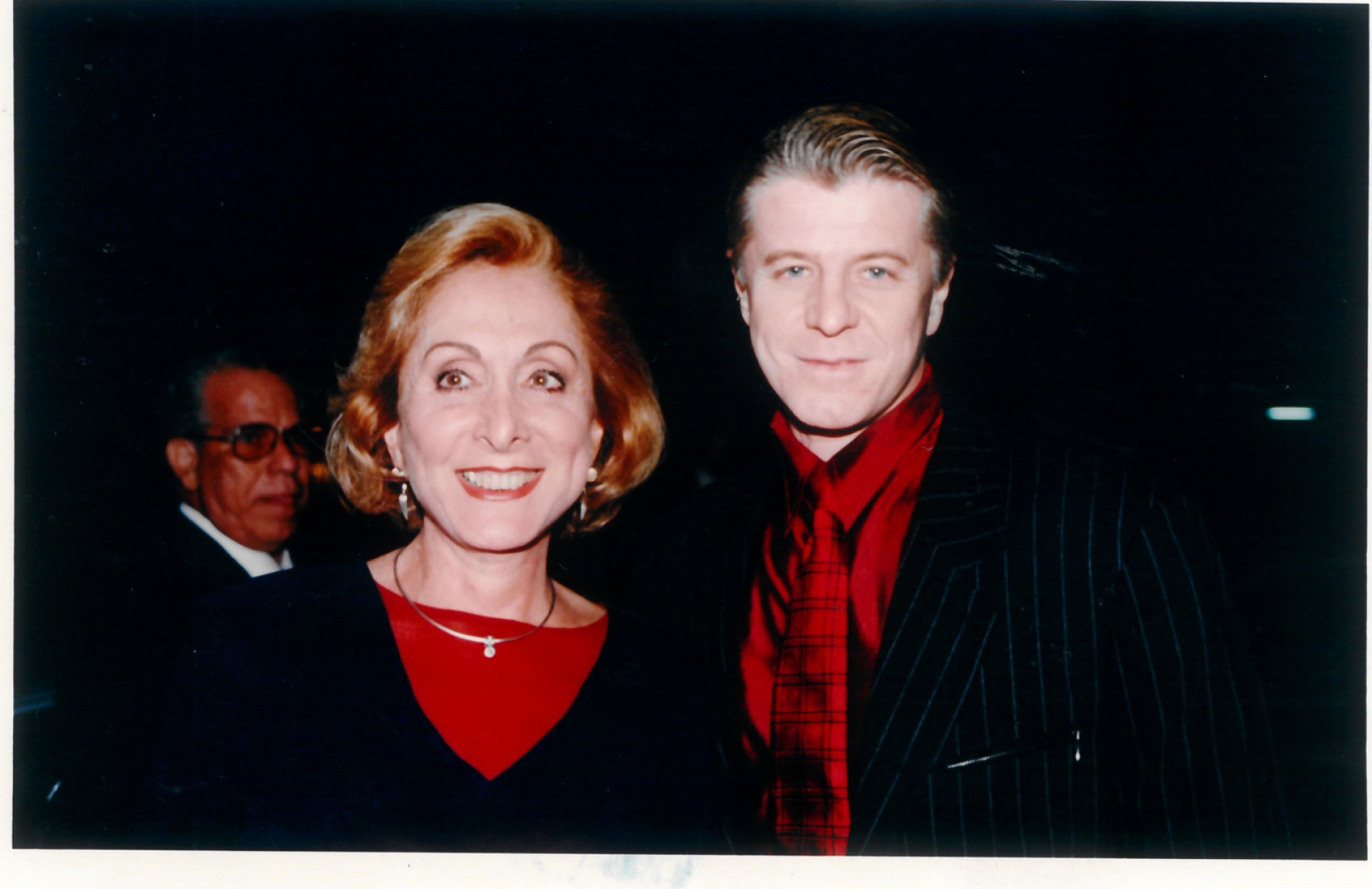 Aracy Balabanian e Miguel Falabella, em maio de 1997 - Arquivo O Dia