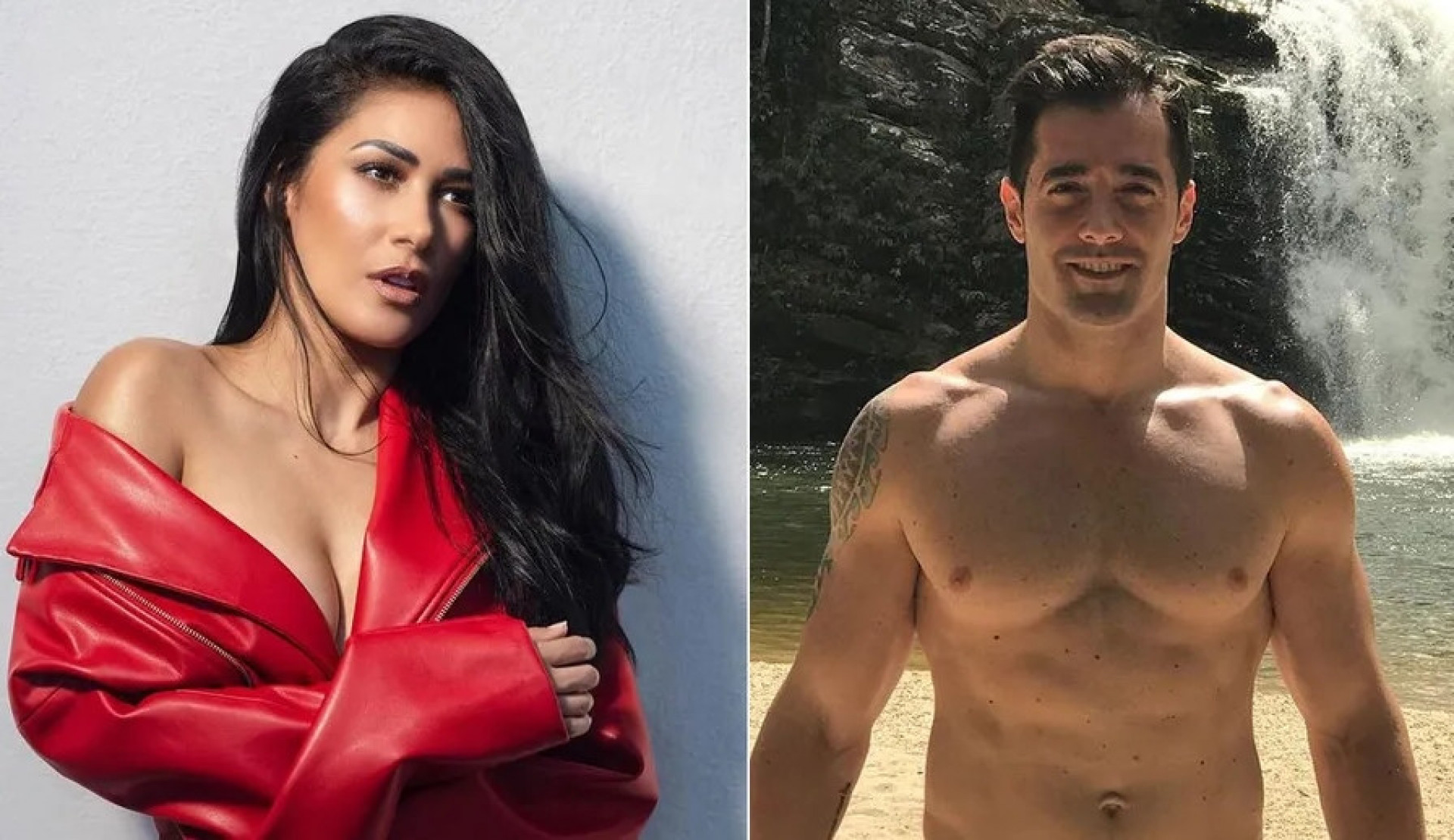 Simaria e o ex-marido, Vicente Escrig - Reprodução / Instagram