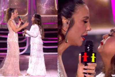 Preta Gil chora ao homenagear Gal Costa no 'Criança Esperança' e recebe apoio de Ivete Sangalo