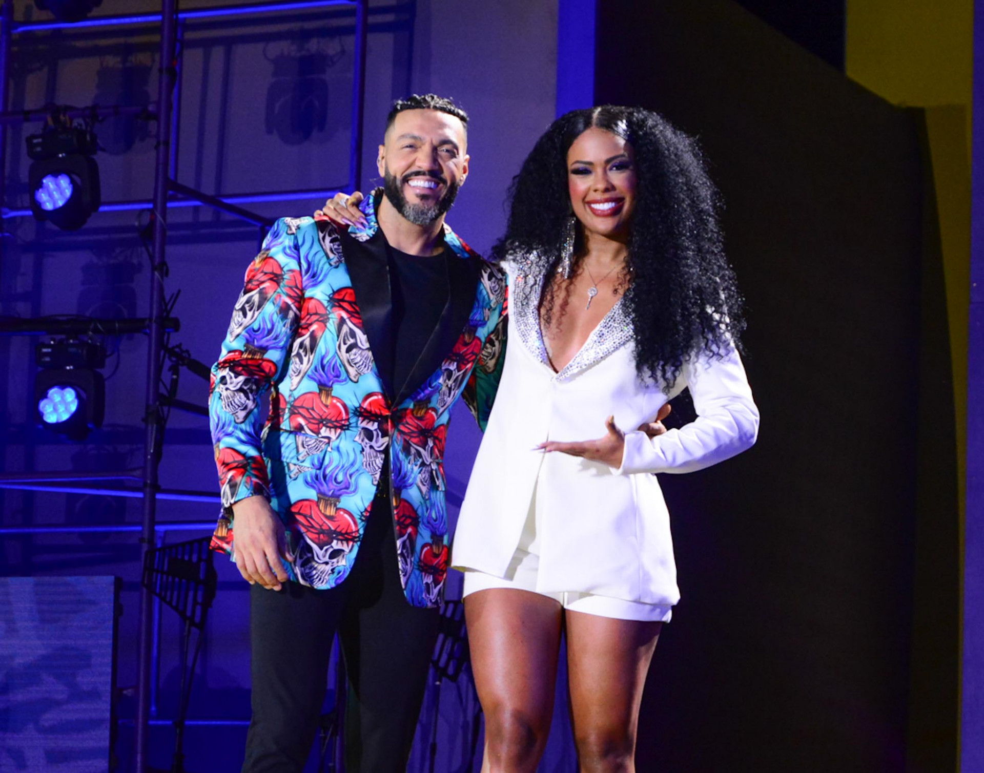 Belo e Marvvila - Webert Belicio / Ag. News