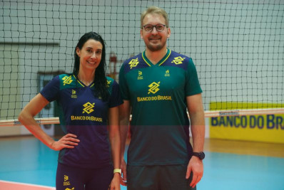 Campeões olímpicos, Sheilla Castro e André Heller são novos assistentes das seleções de vôlei