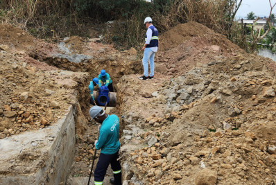 Obras de interligação vão aumentar a oferta de água em Mesquita