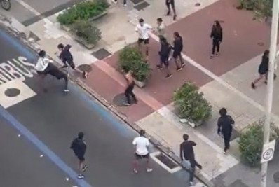 Vídeo: estudantes se envolvem em briga generalizada na Zona Sul