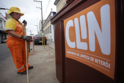 Clin começa a instalar novos contentores para reduzir o descarte irregular em Niterói