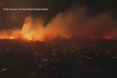 Número de mortos por incêndios no Havaí sobe para 55 e milhares de pessoas ficam desabrigadas