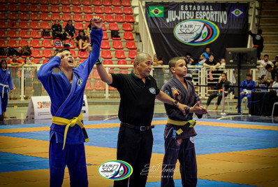 Lutas de alto nível marcam etapa do Campeonato de Jiu-Jitsu Esportivo do Mato Grosso