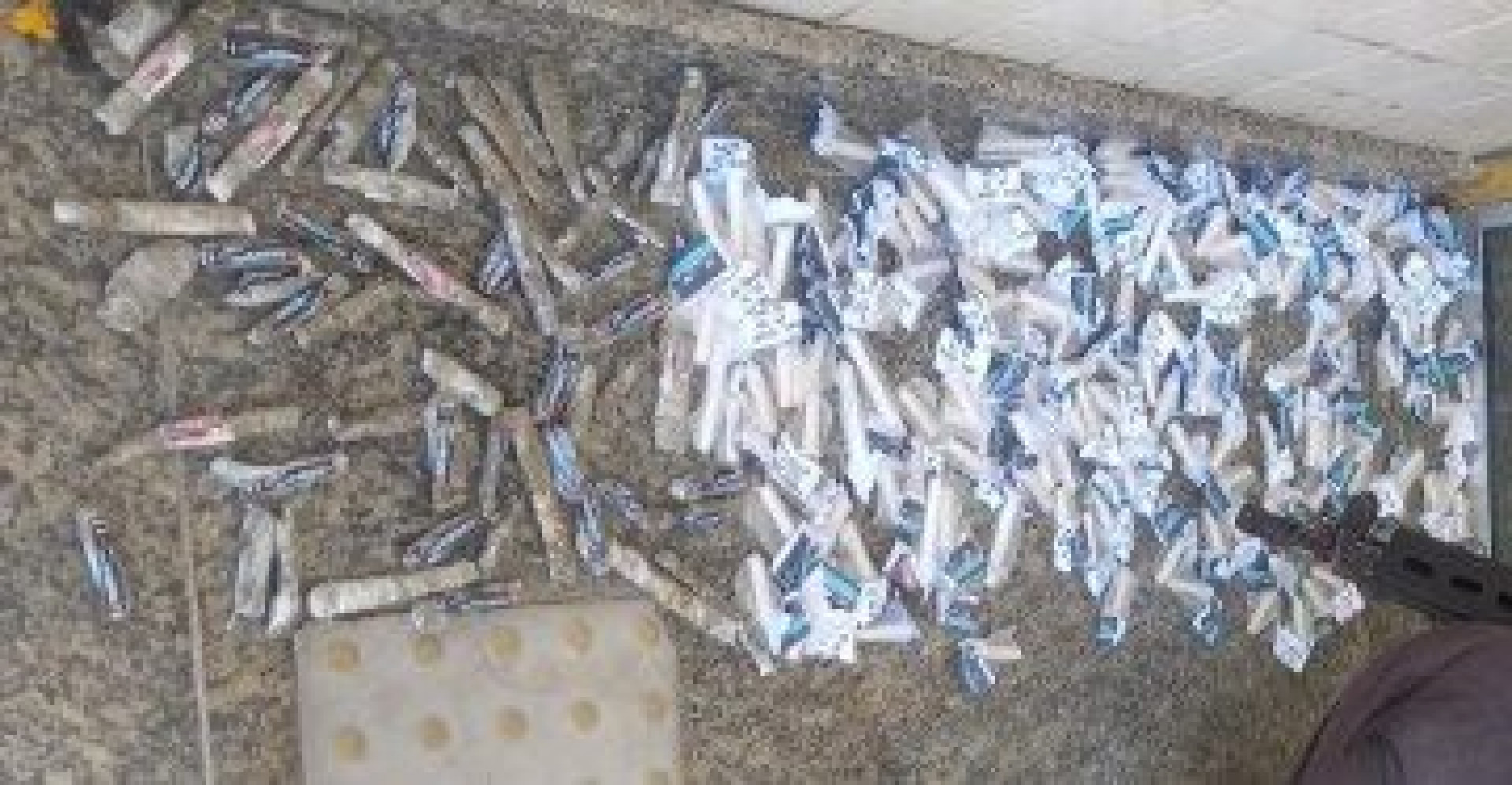  174 c&aacute;psulas de coca&iacute;na e 60 buchas de maconha. - Letycia Rocha (RC24h)