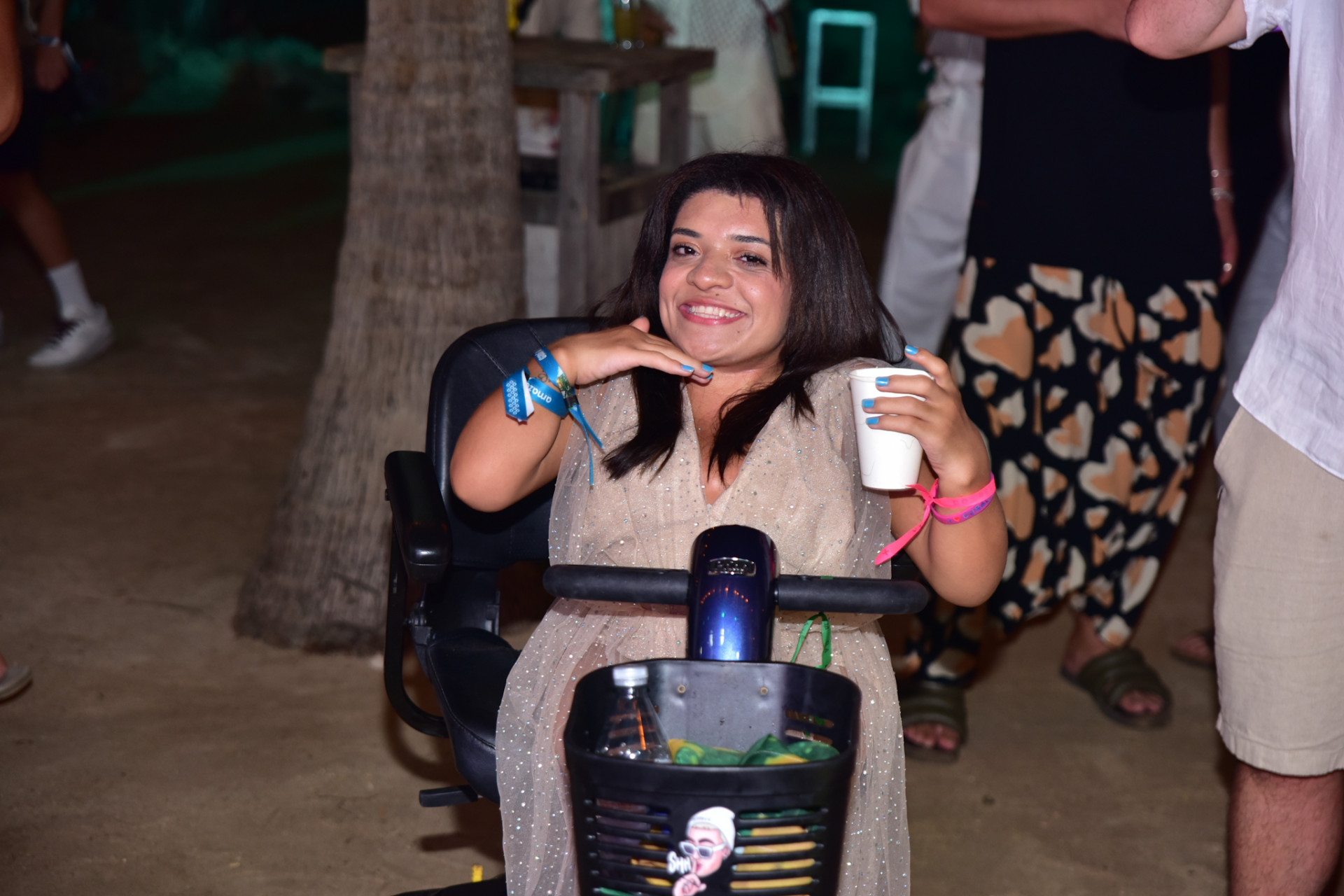 Pequena Lô durante festa de Gabi Lopes em Curaçao, no Caribe - Leo Franco / AgNews