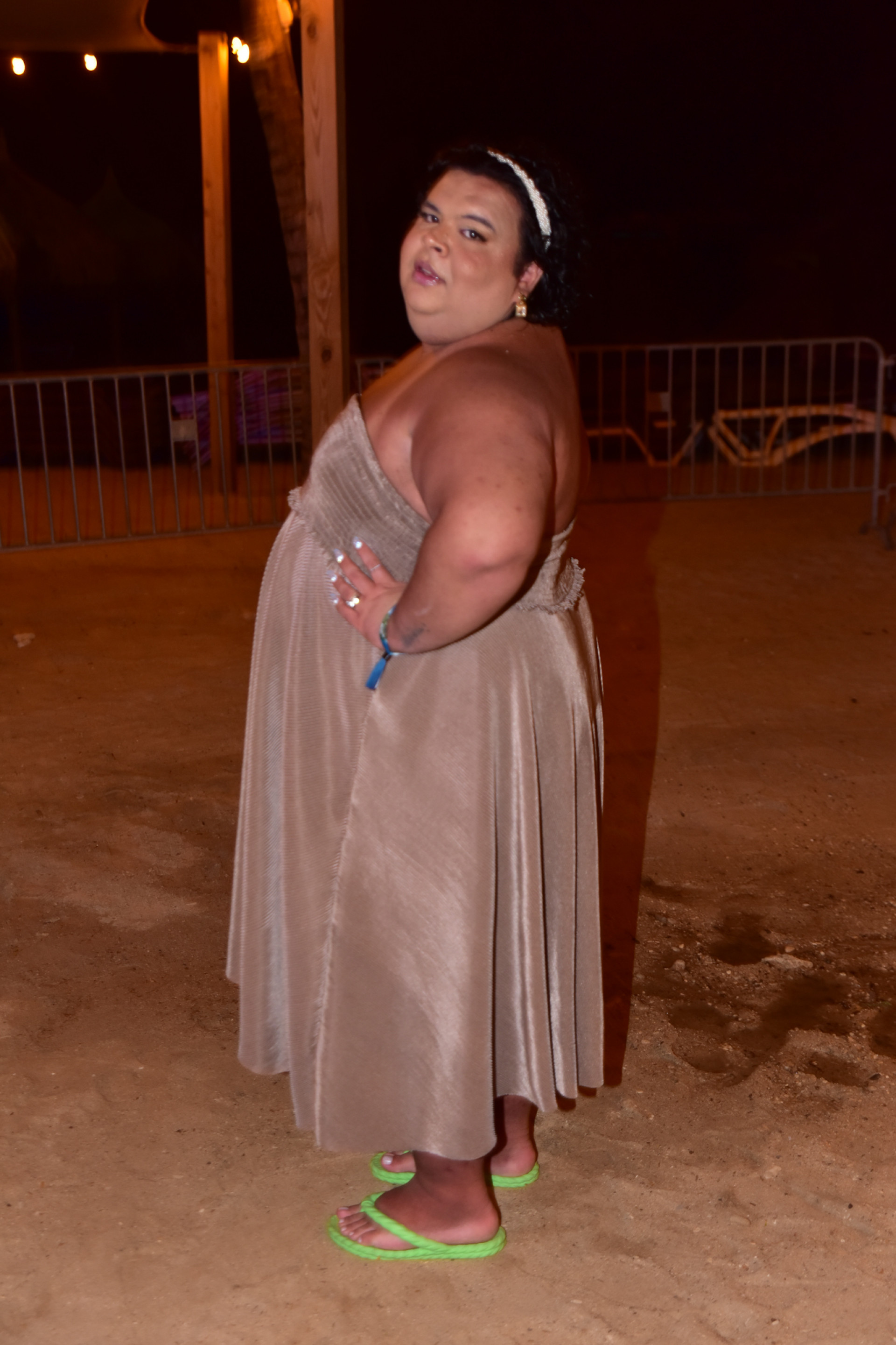 Rainha Matos durante festa de Gabi Lopes em Curaçao, no Caribe - Leo Franco / AgNews