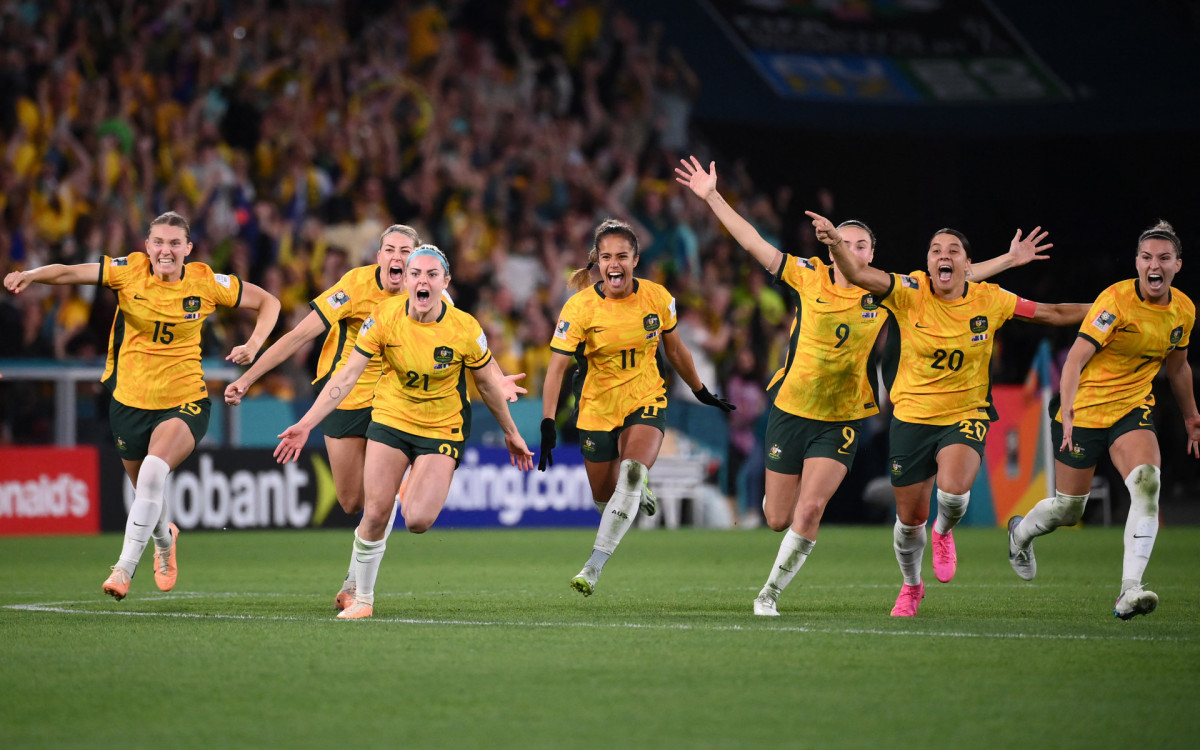 Austrália enfrentará a Inglaterra na semifinal e sonha em disputar a final da Copa do Mundo feminina em casa
