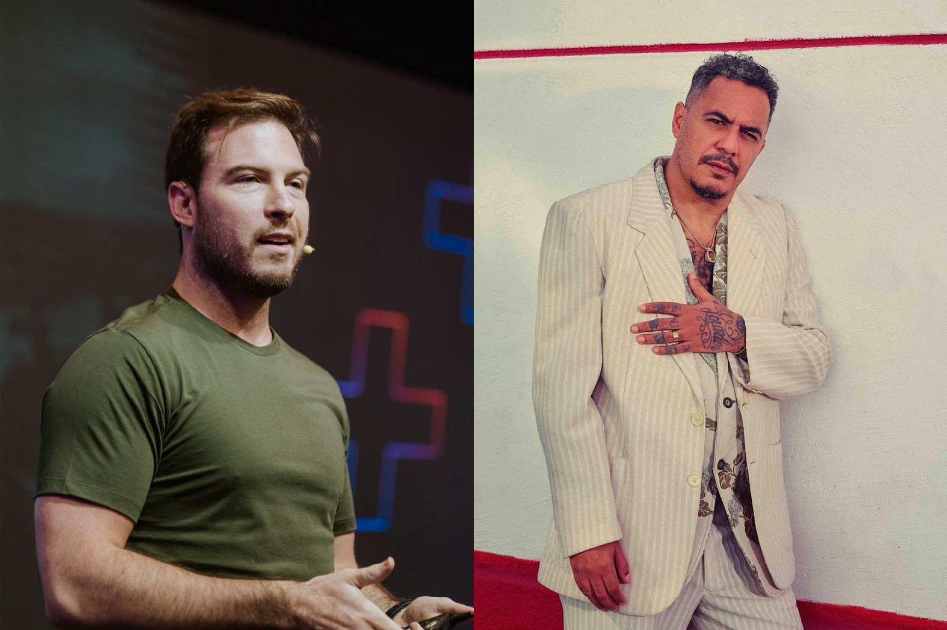 Thiago Nigro e Marcelo D2 - Reprodução / Instagram 