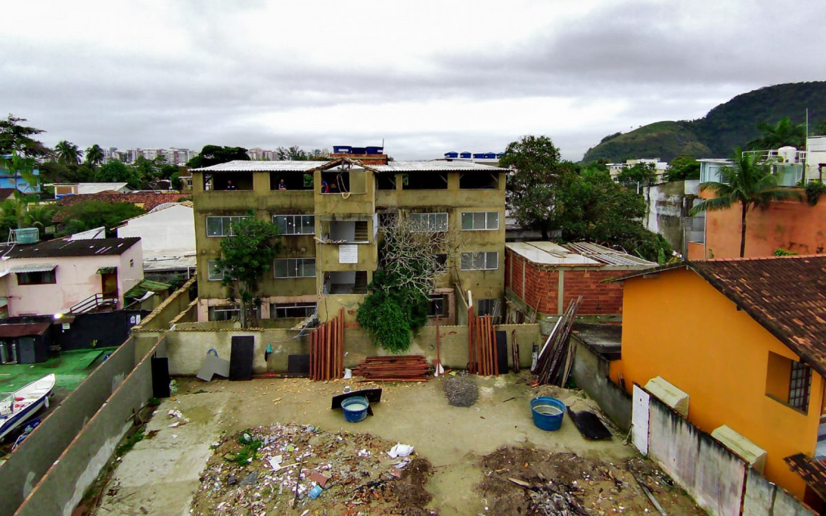 A construção não possuí autorização da Prefeitura do Rio para ser feita