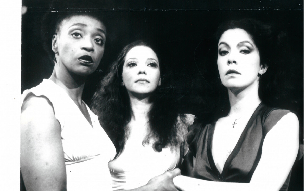 Lea Garcia, Regina Costa e Angela Leal no Teatro BNH em Julho e 1978.  Credito: Arquivo O Dia -  Arquivo O Dia