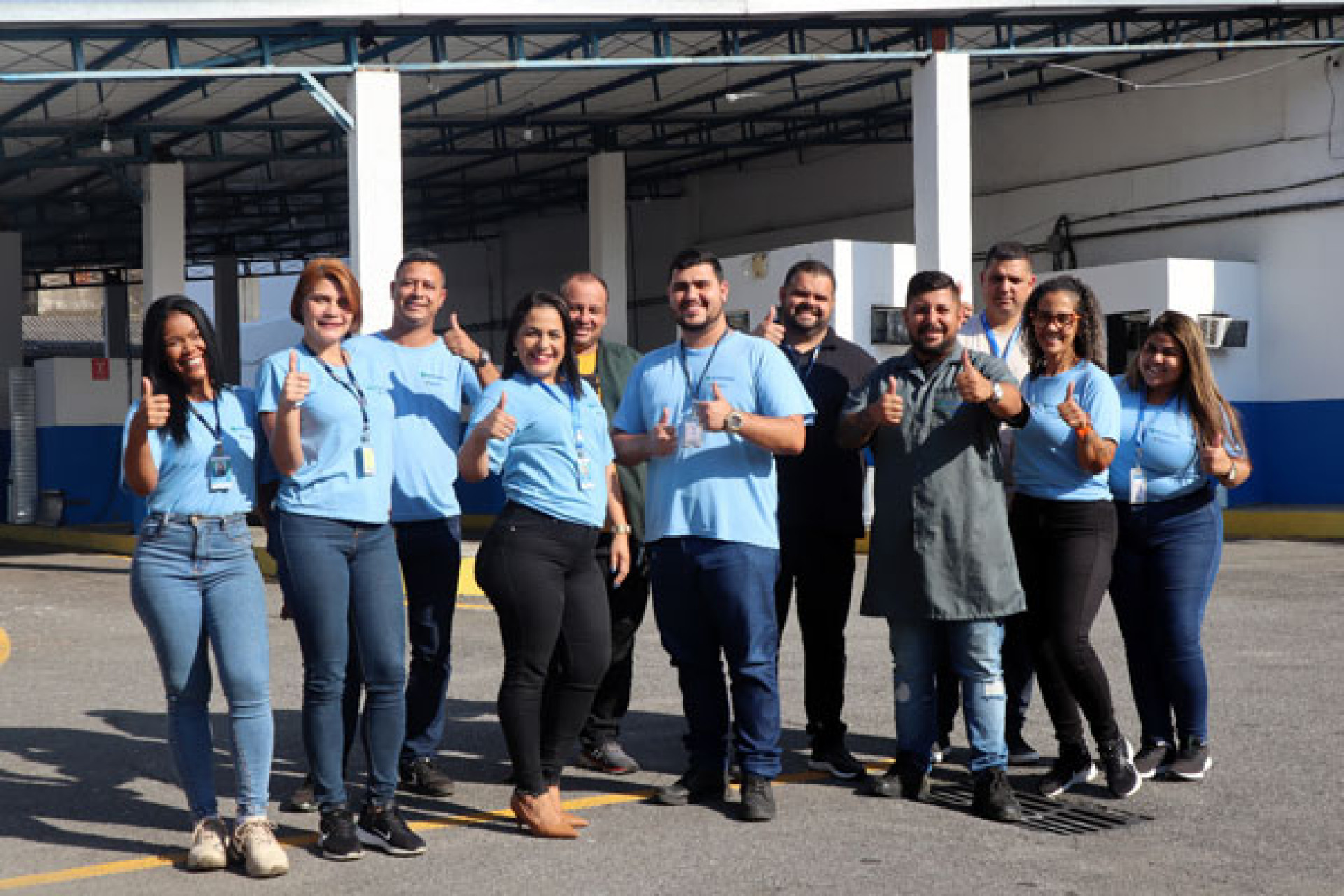 Os funcion&aacute;rios do posto agora tamb&eacute;m contam com um refeit&oacute;rio completamente novo - Victor Hugo Campos / Detran-RJ