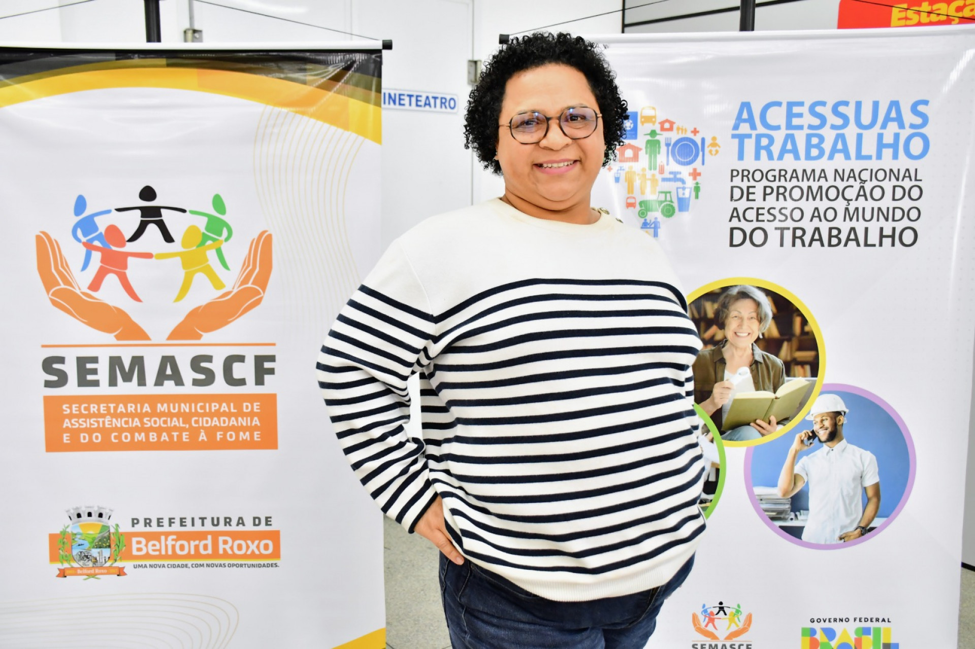 Débora de Freitas Sales ficou quatro anos fora do mercado de trabalho e gostou da oportunidade de fazer a capacitação - Jeovani Campos / PMBR