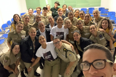 Campanha Agosto Lilás tem adesão pelos guardas municipais