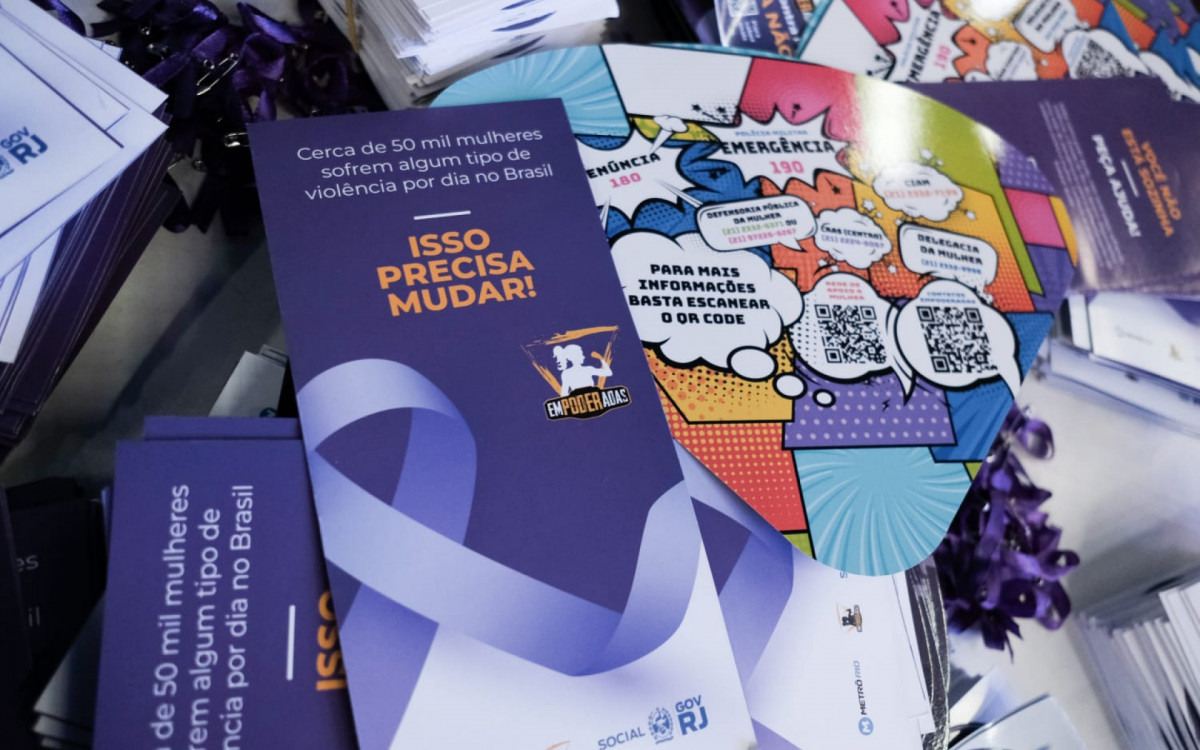 Ação é em comemoração aos 17 anos da Lei Maria da Penha