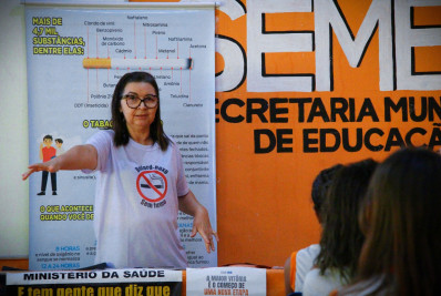 Belford Roxo promove uma série de atividades direcionadas ao Dia Nacional de Combate ao Fumo