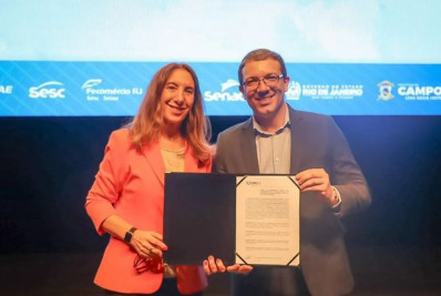 Prefeita Fátima Pacheco marca presença na abertura da 8ª edição do Cont In Rio, em Campos dos Goytacazes