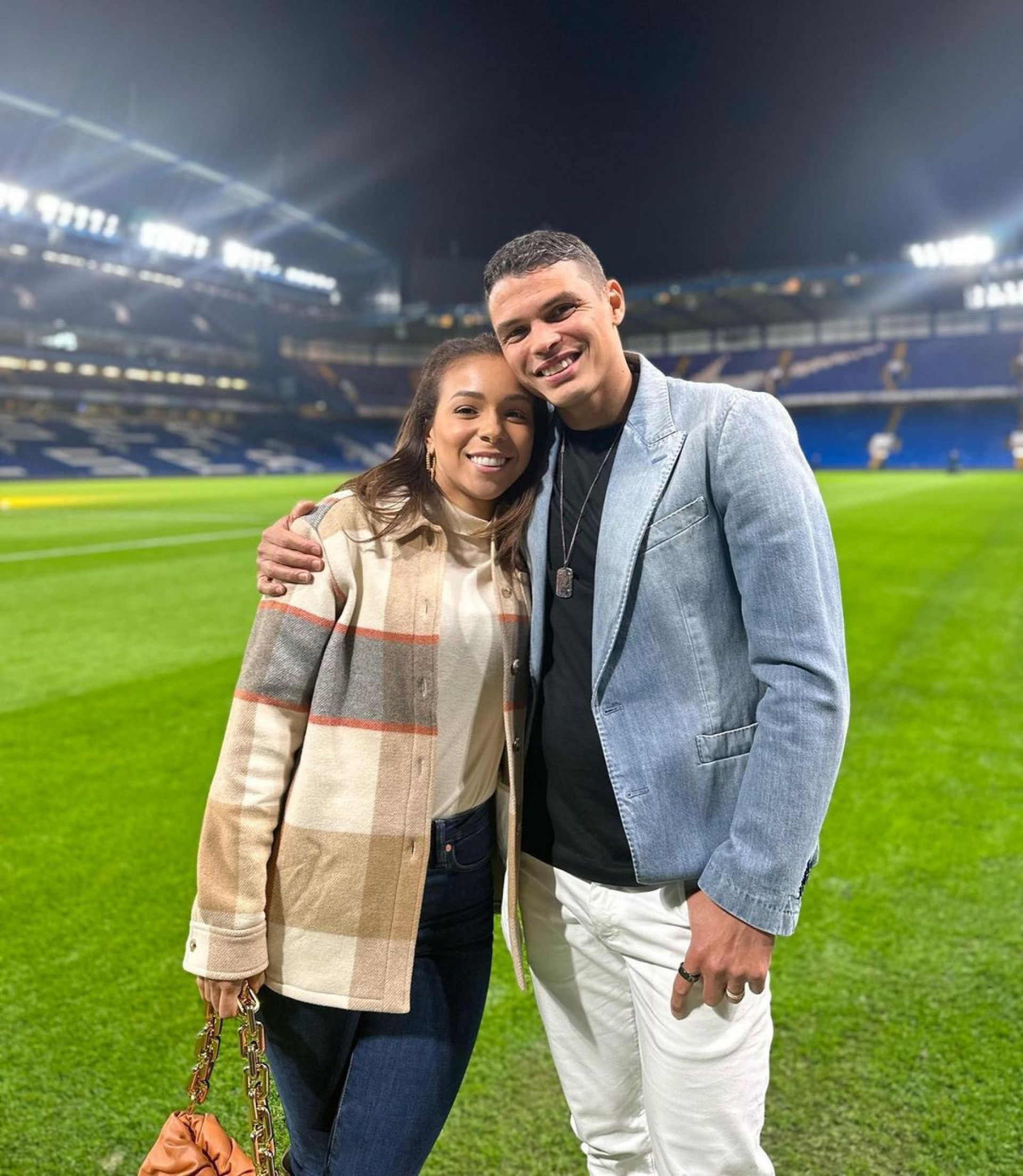 Belle e Thiago Silva - Reprodução/Instagram