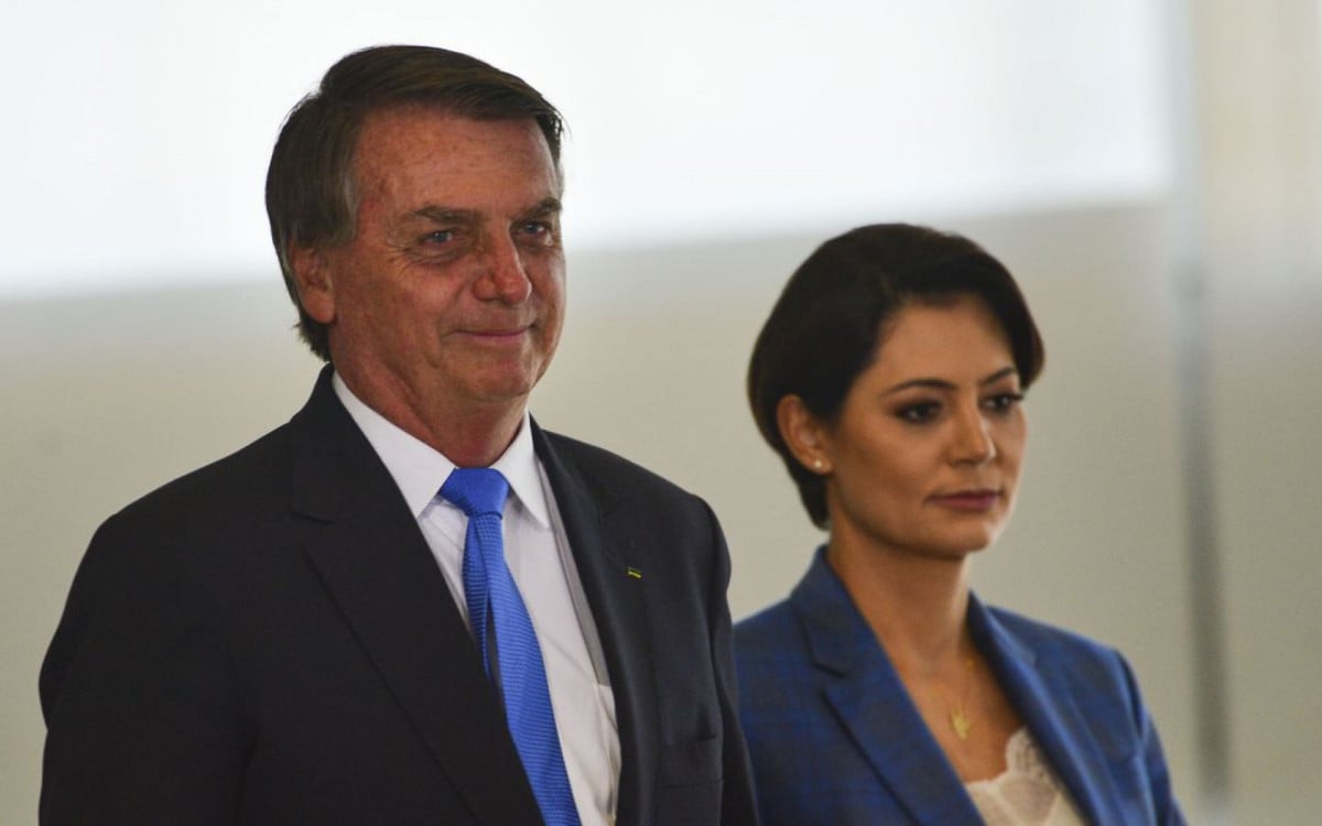Jair e Michelle Bolsonaro - Marcelo Camargo/Agência Brasil