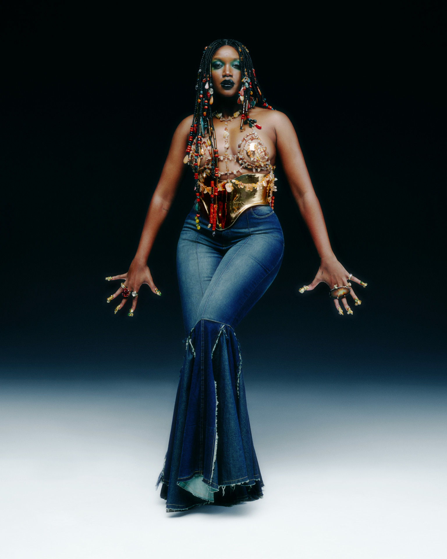 Iza mistura gêneros musicais e referências visuais no álbum 'Afrodhit' - Divulgação/MarVin