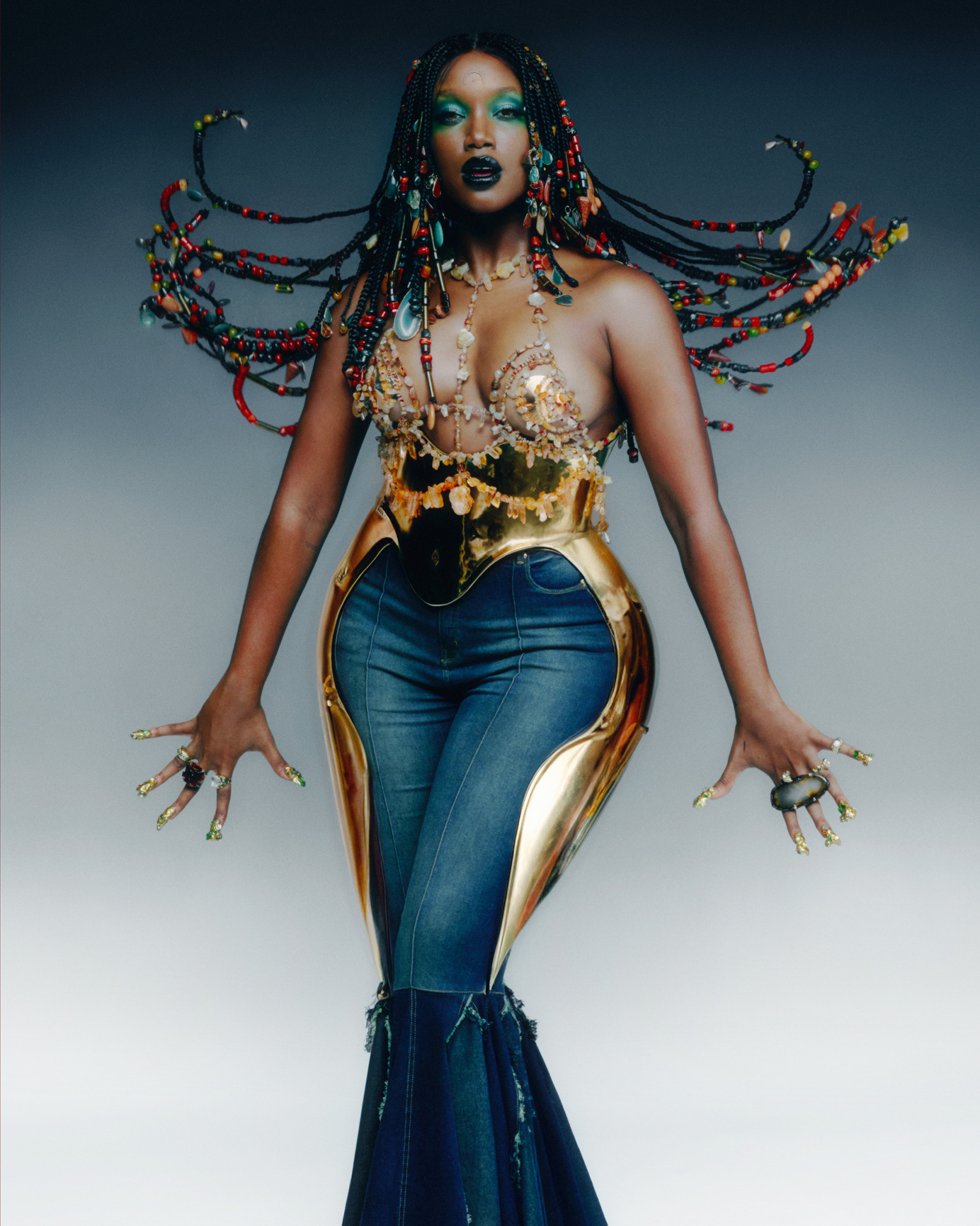 Iza encarna deusa interior em novo álbum, 'Afrodhit' - Divulgação/MarVin