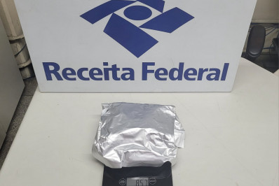 Receita Federal apreende mais de R$ 115 mil em haxixe no Galeão