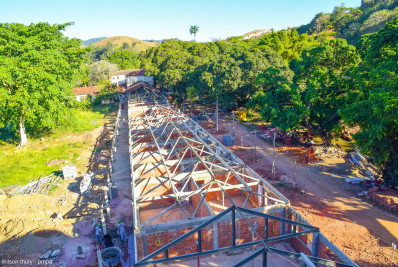 Paty: Obra em escola municipal da Aldeia de Arcozelo avança
