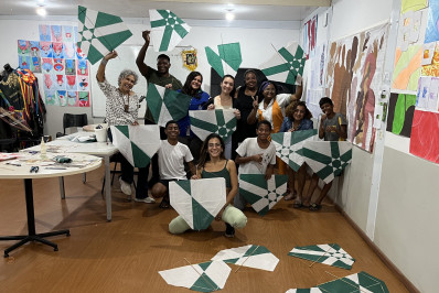 Campus Belford Roxo do IFRJ promove oficinas de pipas para alunos