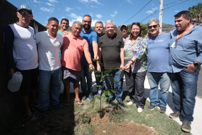 Comitiva da Prefeitura vistoriou melhorias na Região Oceânica