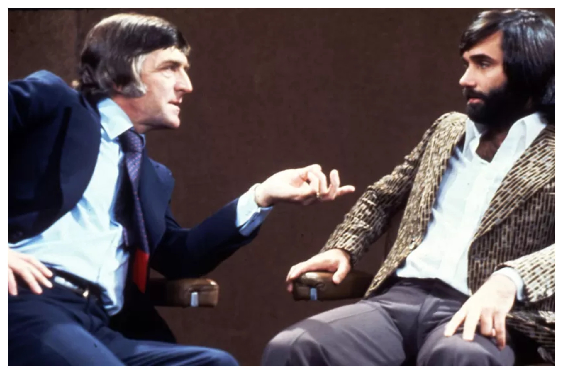 Astro do Manchester United, George Best era um dos convidados preferidos de Parkinson - BBC