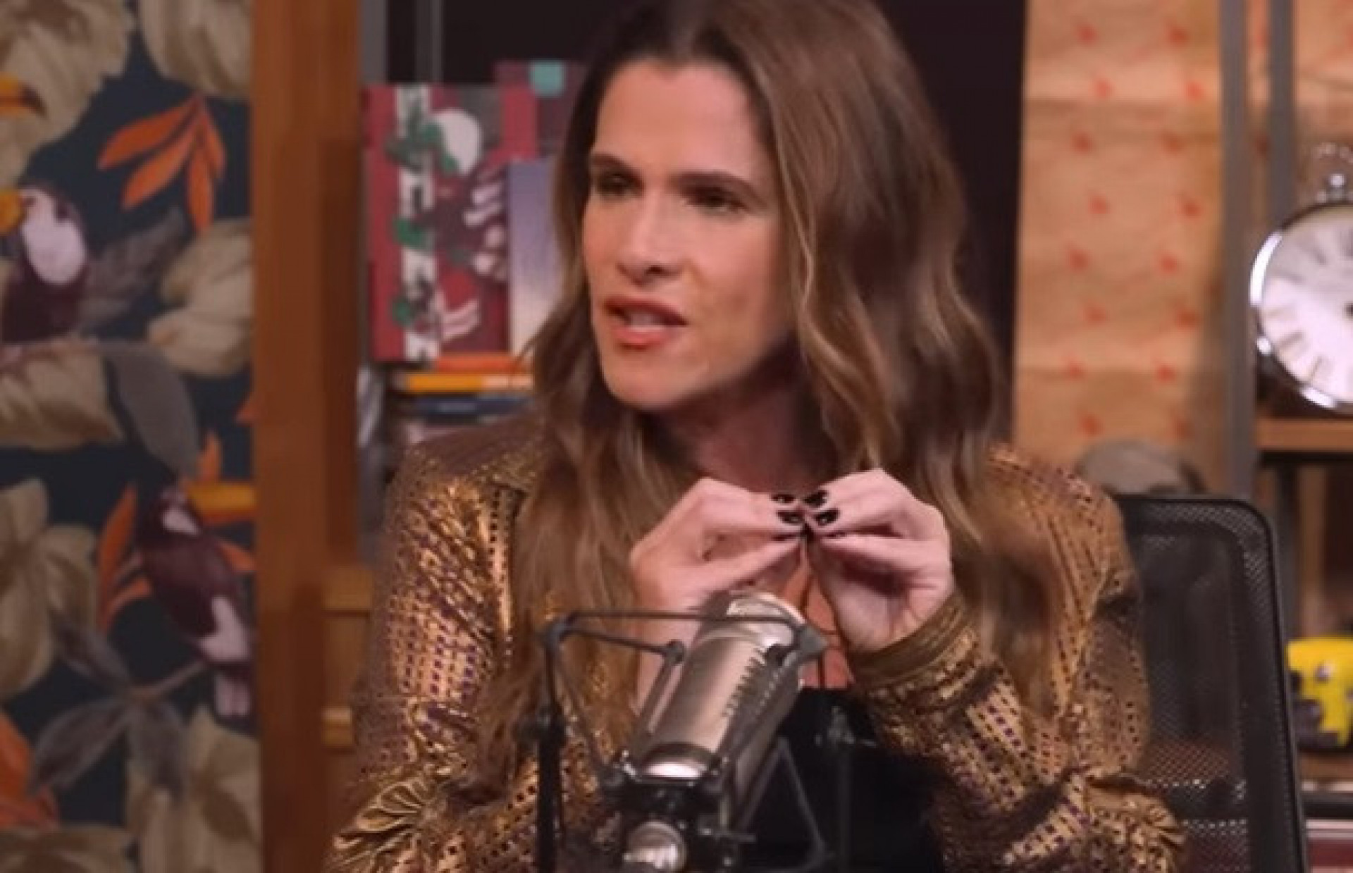 Ingrid Guimarães relembra aborto espontâneo durante gravação - Reprodução de vídeo