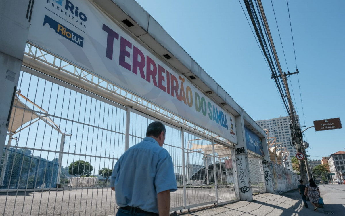 Terreirão do Samba, no Centro do Rio, receberá obras após gestão privada - Pedro Ivo/Agência O DIA