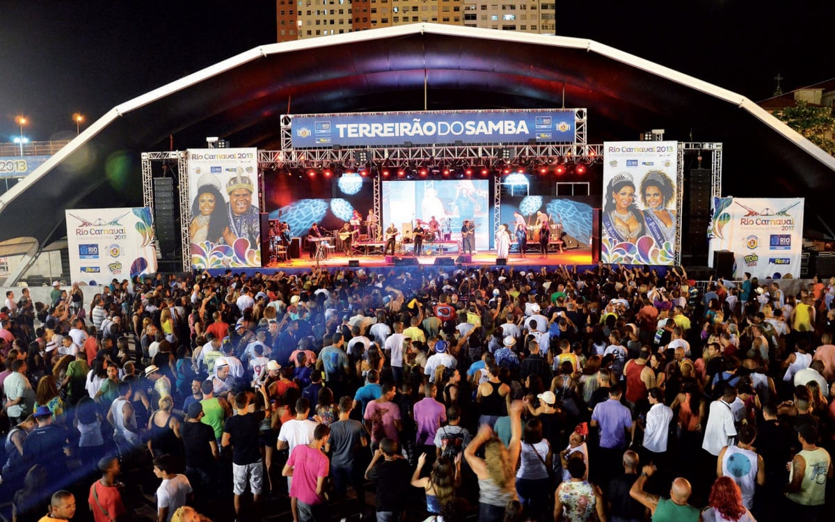 Terreir&atilde;o do Samba, no Centro do Rio, &eacute; tombado pelo Estado - RioTur/Divulgação