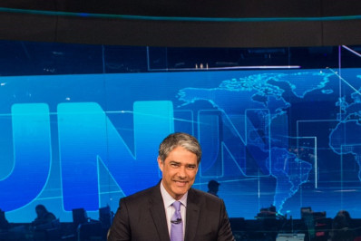 William Bonner comemora 10 mil dias à frente 'Jornal Nacional'