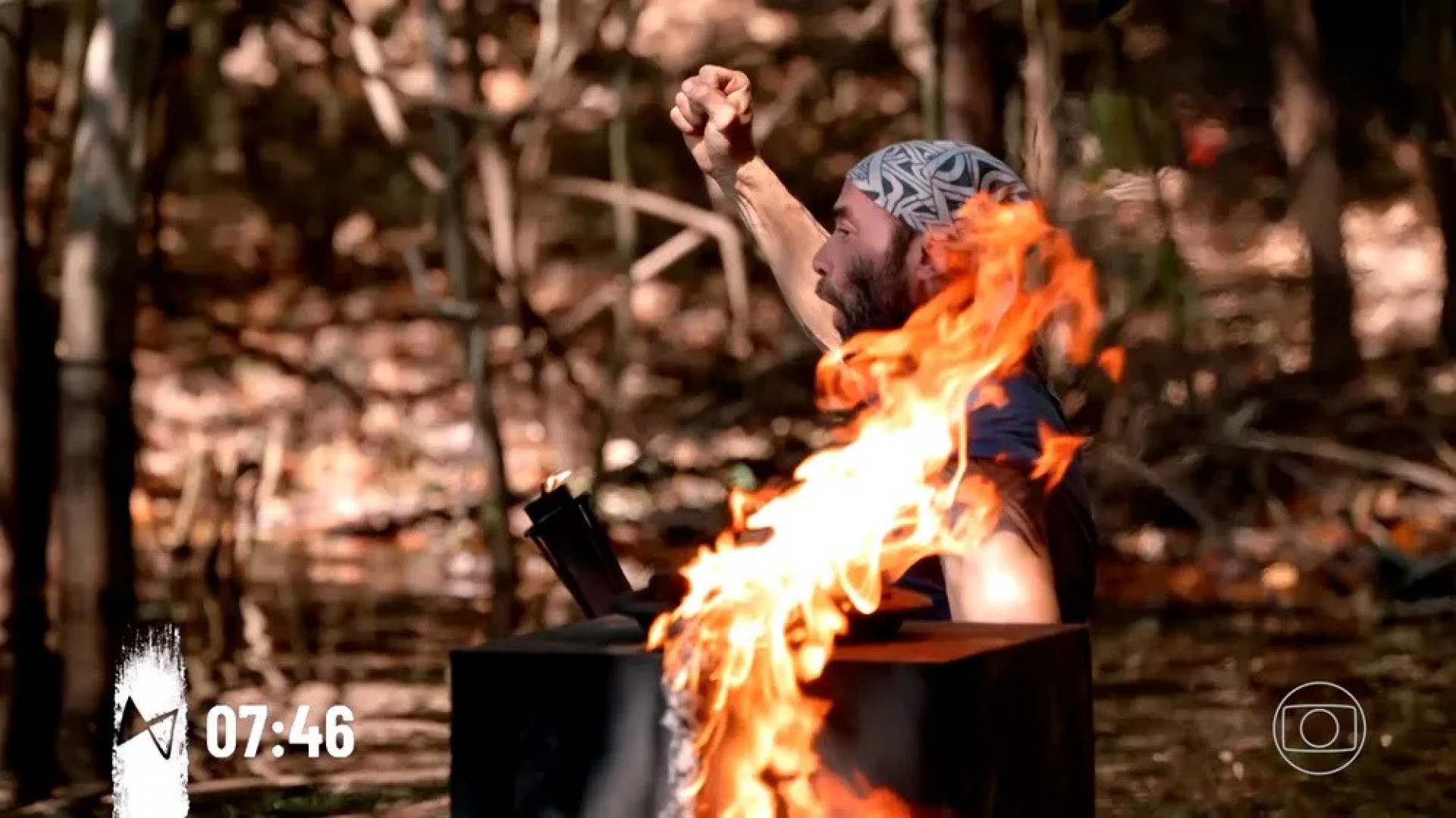 Paratleta André Macedo, mais conhecido como Dedé, vence o reality show 'No Limite - Amazônia' - Reprodução / TV Globo