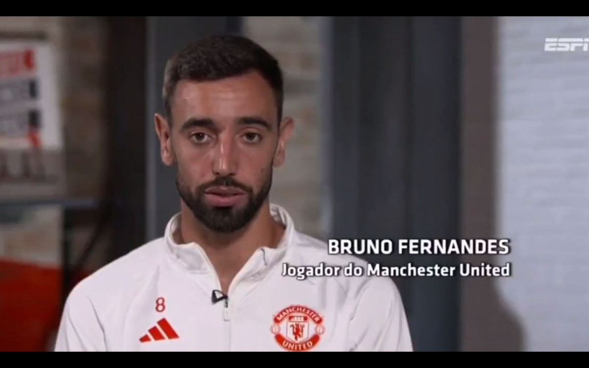 Bruno Fernandes, do United, avalia trabalhos de t&eacute;cnicos portugueses no Brasil