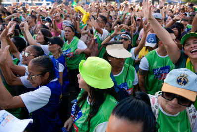 Marcha para Jesus reúne milhares de fiéis neste sábado