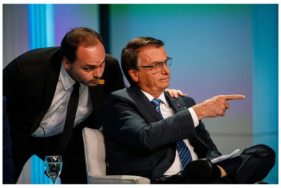 'Síndrome de Estocolmo', diz Carlos Bolsonaro sobre aliados com medo de possível prisão do pai