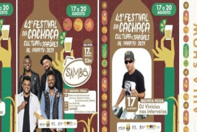 Festival da Cachaça atração em Paraty