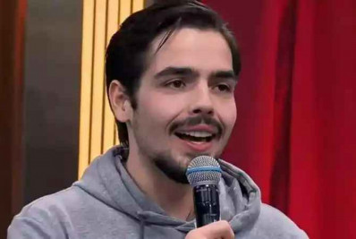 Filho de Faustão surge aos prantos e comove web: 