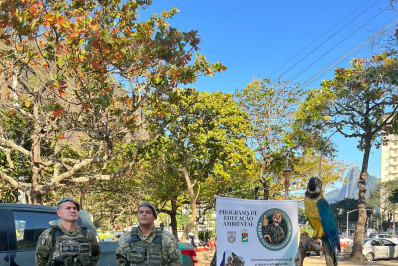 Polícia faz ação de conscientização e reforça patrulhamento nas trilhas da Urca