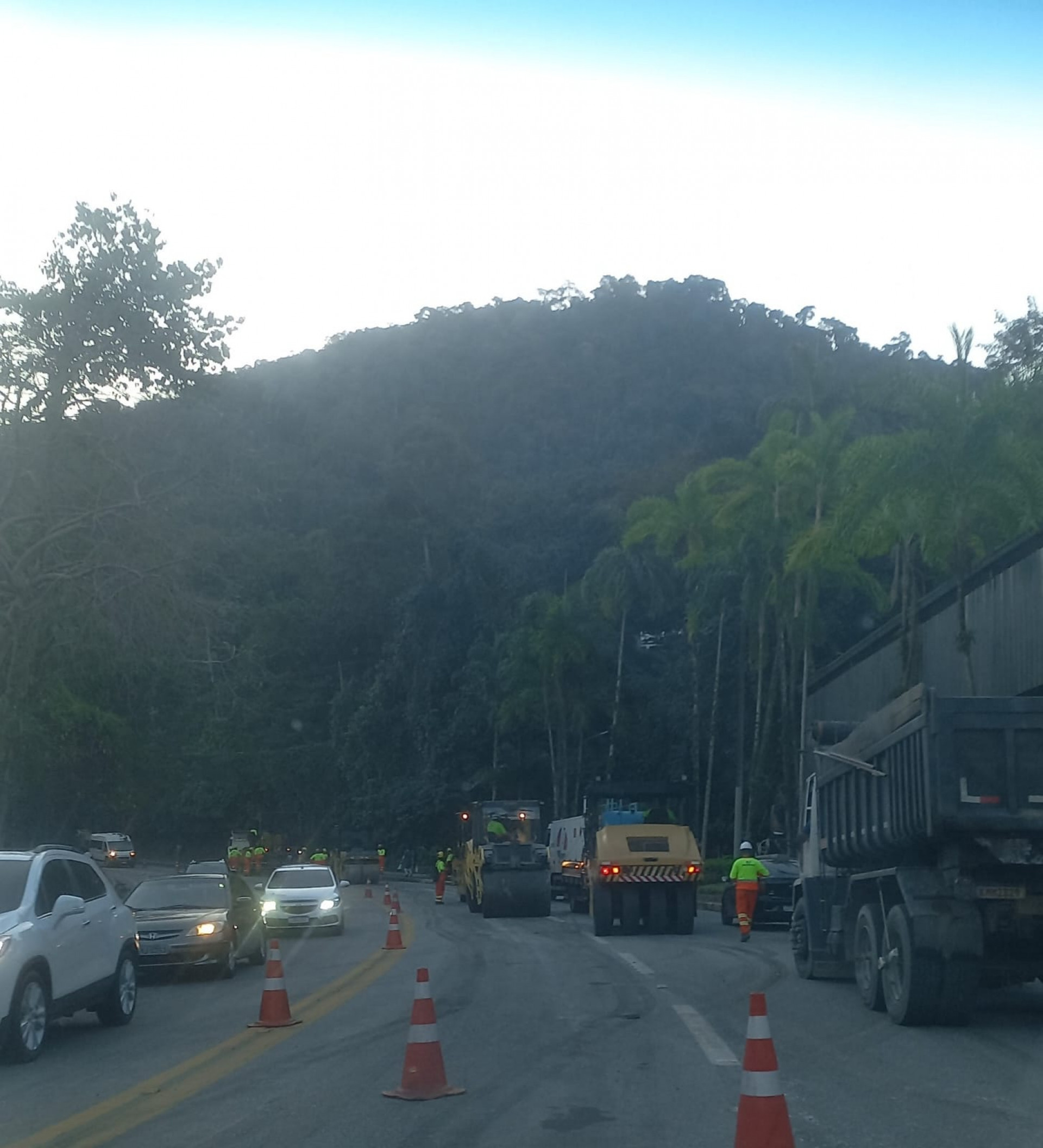 Rio-Santos altura do Camorim