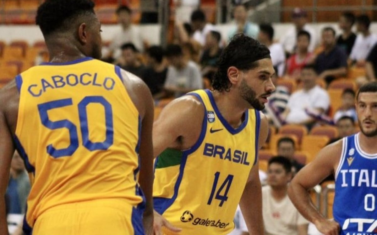 Brasil cai para a Itália e perde primeiro amistoso às vésperas da Copa do  Mundo de Basquete, basquete